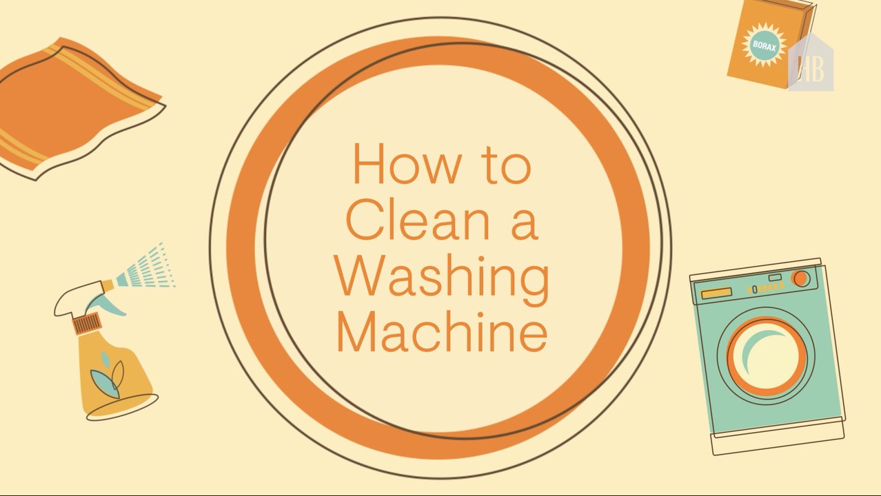 Here's How To Make Sure Your Washing Machine is Squeaky Clean