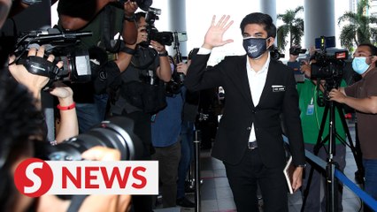 Скачать видео: Syed Saddiq claims trial to CBT charge involving RM1mil of Bersatu funds