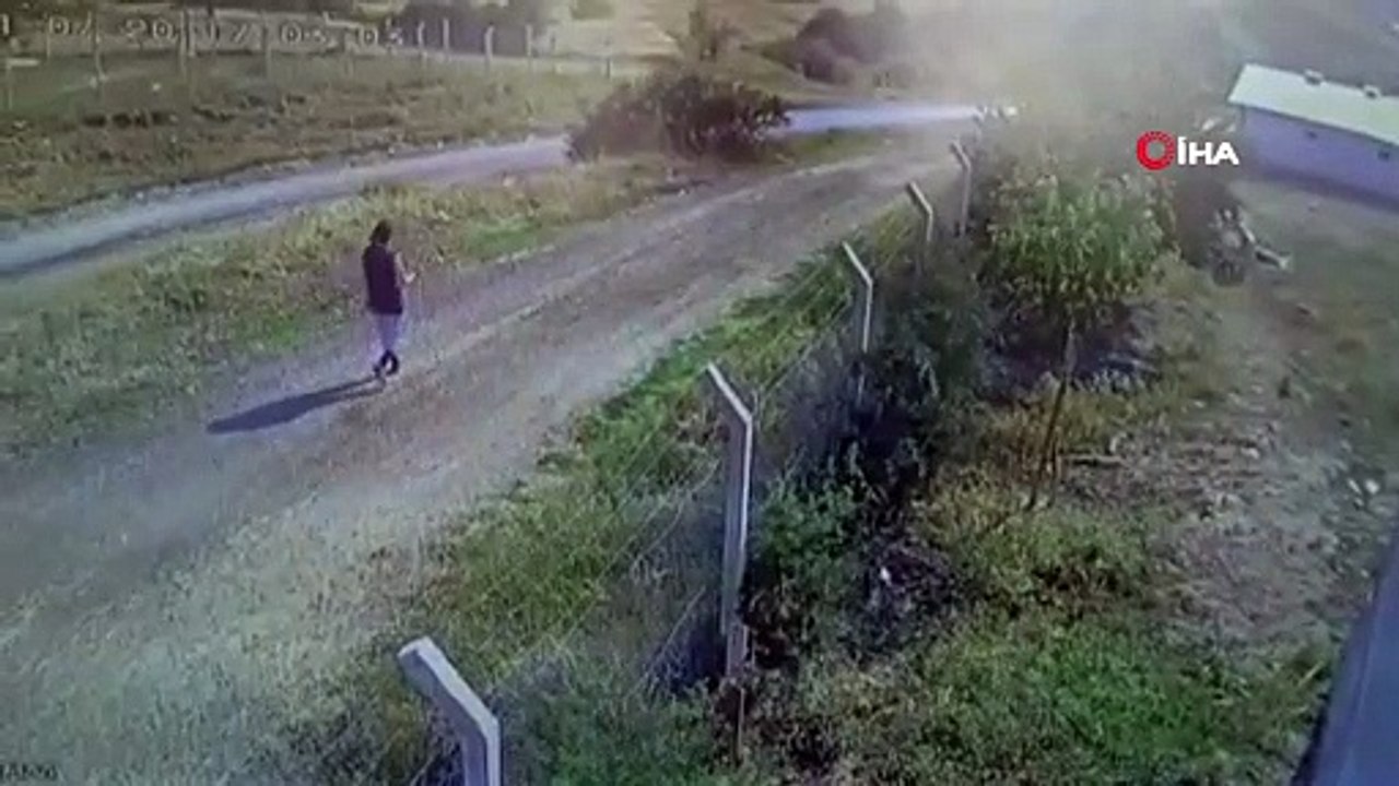 Kaçan kurbanlığın peşinden giden tıp öğrencisinin son görüntüleri ortaya çıktı