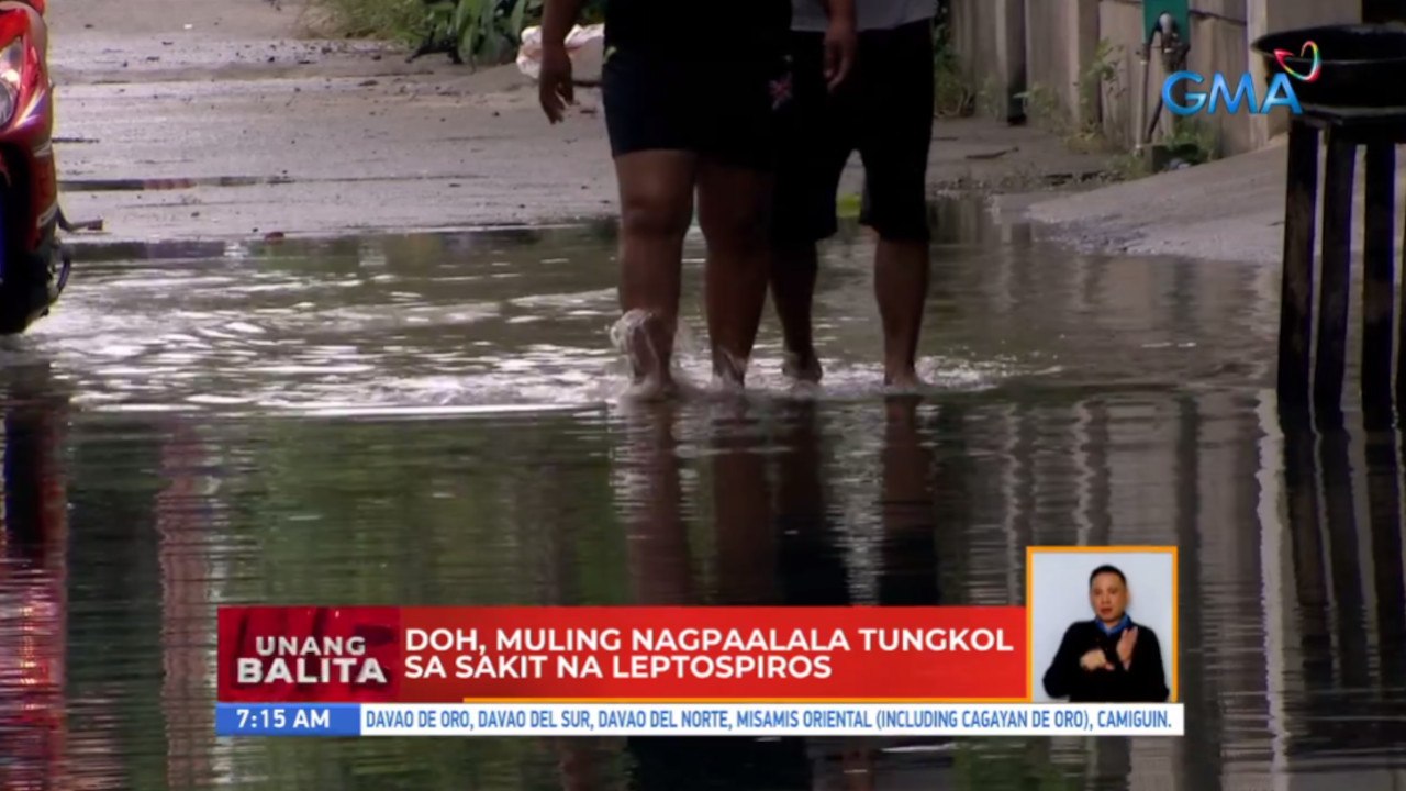 DOH, muling nagpaalala tungkol sa sakit na leptospirosis | UB