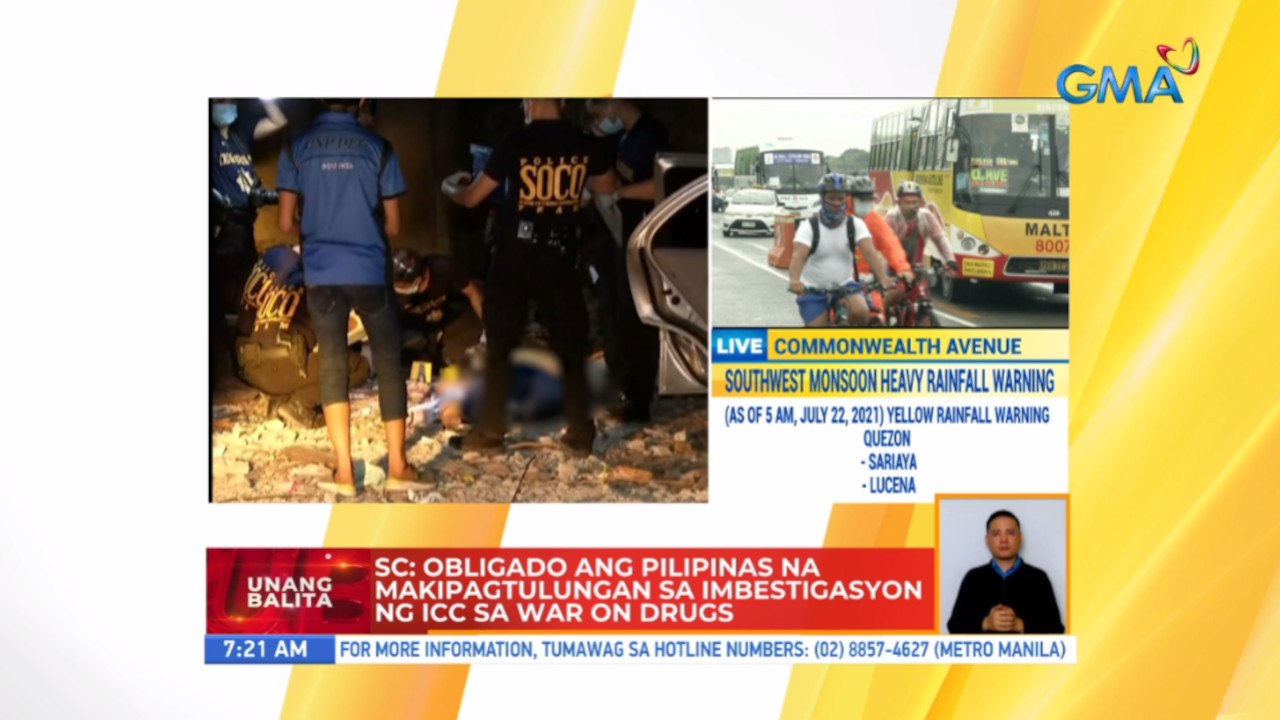 SC: Obligado ang Pilipinas na makipagtulungan sa imbestigasyon ng ICC sa war on drugs | UB