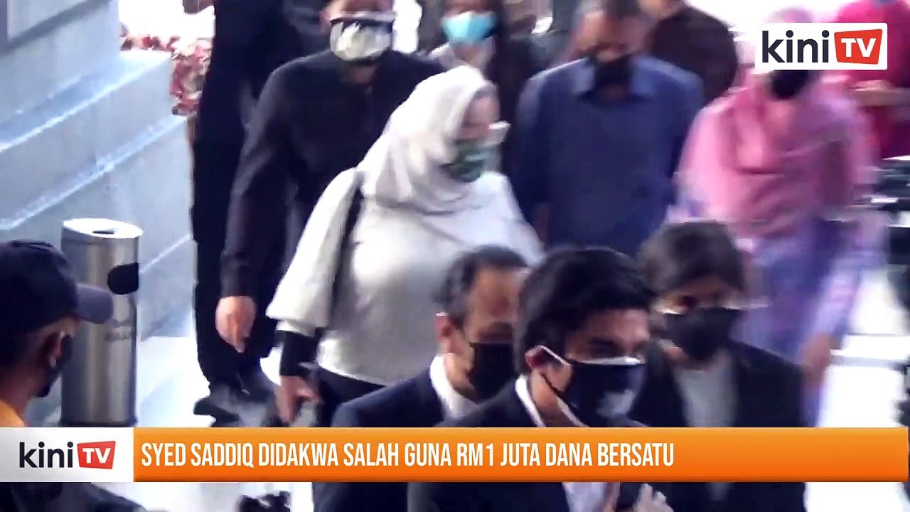Syed Saddiq didakwa salah guna RM1 juta dana Bersatu