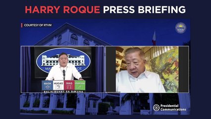 Harry Roque press briefing | Thursday, July 22