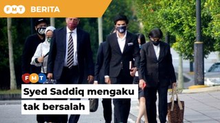 Didakwa seleweng wang RM1 juta milik Bersatu, Syed Saddiq mengaku tak bersalah