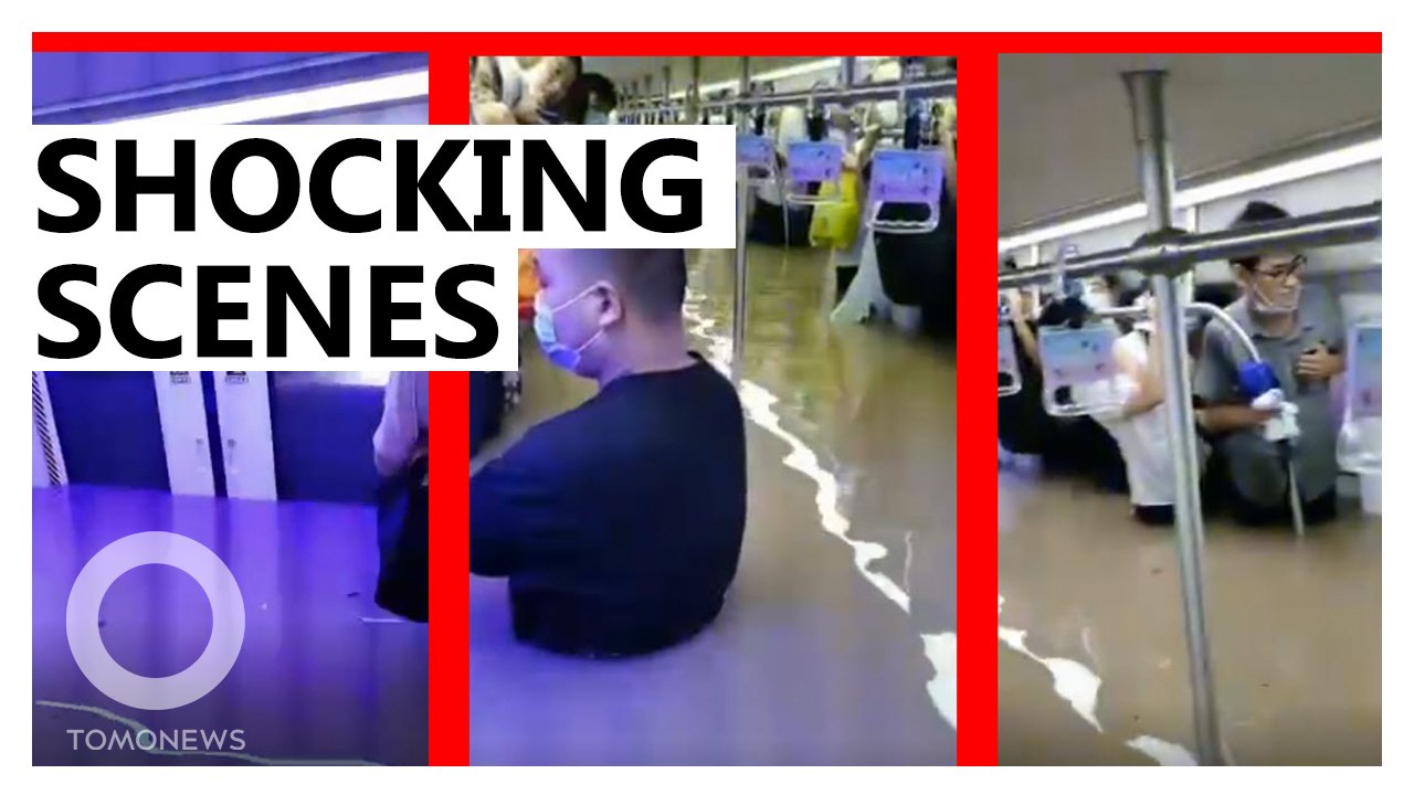 Thousands Evacuated as Shocking Video of Chinese Floods Emerges