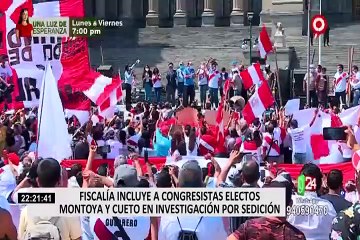 Download Video: Congresistas electos Jorge Montoya y José Cueto son incluidos en investigación por sedición