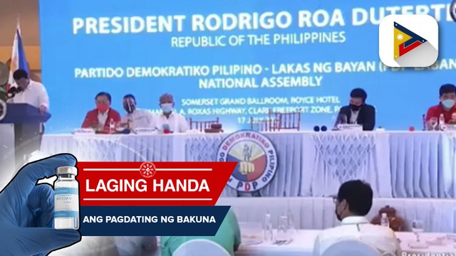 Pagkakaisa ng mga miyembro ng PDP Laban, ipinanawagan ni Senador Bong Go