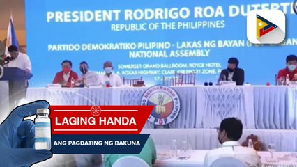 Pagkakaisa ng mga miyembro ng PDP Laban, ipinanawagan ni Senador Bong Go