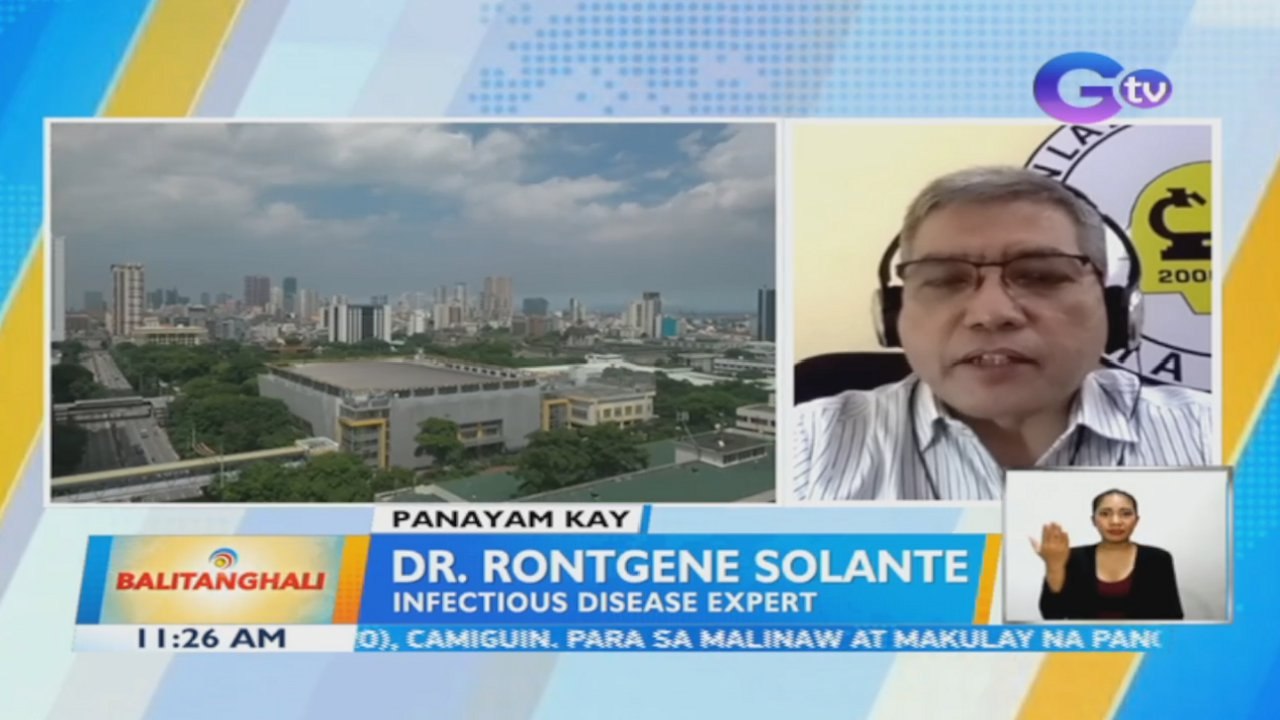 Panayam kay Dr. Rontgene Solante, Infectious Disease Expert (July 22, 2021) | BT