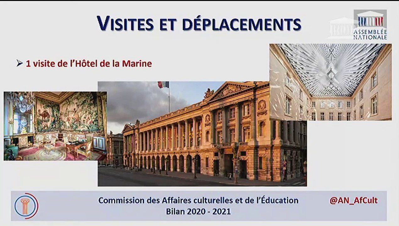 Commission des affaires culturelles : Nominations de rapporteurs ; Communication sur la politique de la danse  - Mercredi 21 juillet 2021