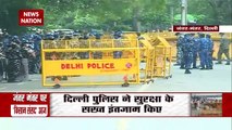 Delhi: Police made strict arrangements at Jantar Mantar due to farmers