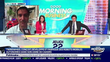 Benjamin Talon (TwinswHeel) : TwinswHeel fabrique des robots mobiles autonomes - 22/07