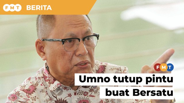 Jangan mimpi, pintu Umno dah tutup buat Bersatu, Shahidan diberitahu