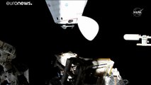فيديو | مركبة دراغون لسبيس إكس تغيّر نقطة التحامها بمحطة الفضاء الدولية