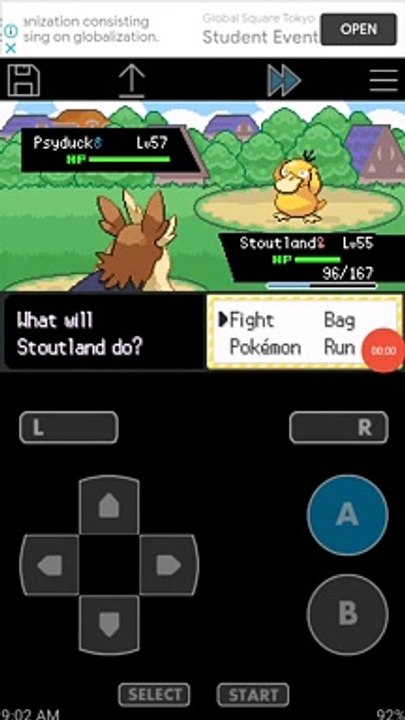 BATTLE WITH WILD POKEMON #Shorts