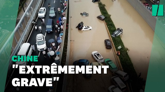 Inondations en Chine: stupeur et dévastation à Zhengzhou, la pluie menace toujours