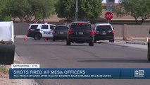 Shots fired at Mesa officers while searching for stolen car suspect