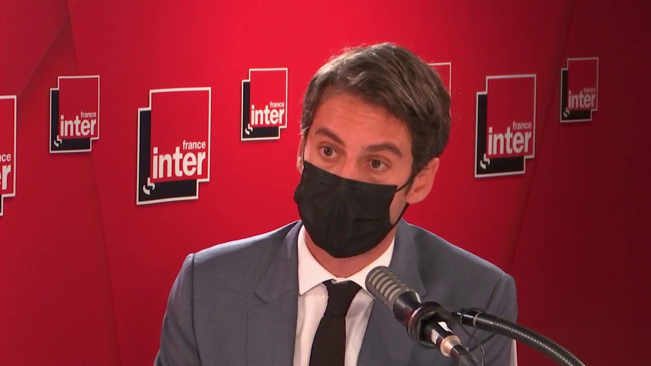 "Ce pass sanitaire nous permet de maintenir ces lieux ouverts malgré la violence de la 4eme vague" (Gabriel Attal)