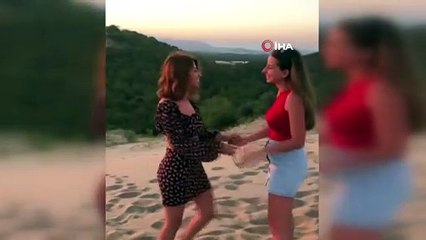 Evlilik teklifi edecekti, tanıdıklarını görünce tüm planları bozuldu...Gülümseten anlar kamerada