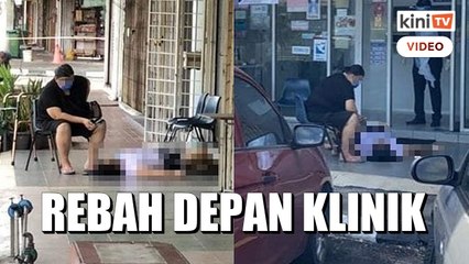 Polis sahkan wanita meninggal depan klinik positif Covid-19