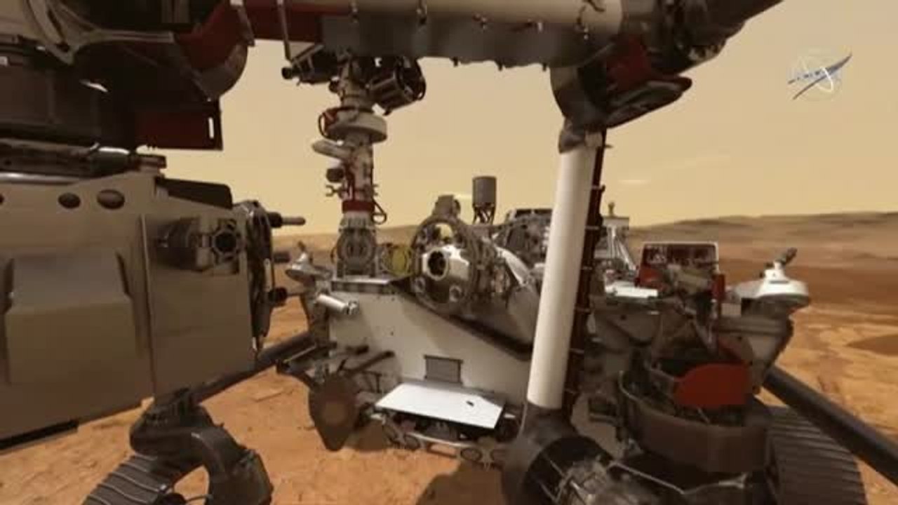 Primeras muestras rocosas de Marte