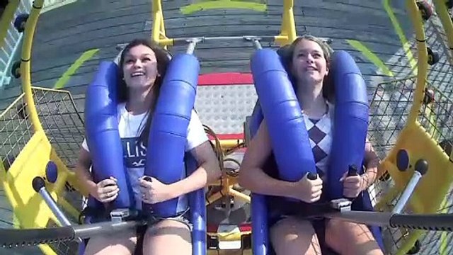 Mouette piégée dans le Sling Shot Wildwood