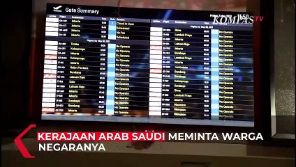 Download Video: Giliran Arab Saudi Minta Warganya Pulang Kampung dari Indonesia