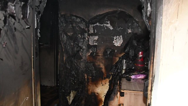 용인시 빌라 2층에서 불...50대 여성 숨지고 1명 중태 / YTN