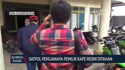 Satpol Penganiaya Pemilik Kafe Resmi Ditahan