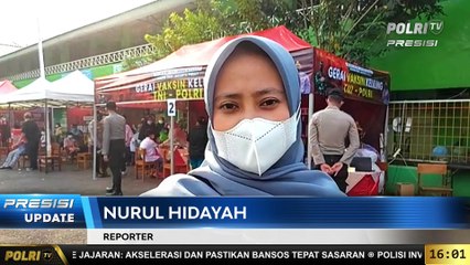 Panglima TNI dan Kapolri Tinjau Gerai Vaksinasi Presisi di SDN Duri Pulo Gambir Jakarta Pusat