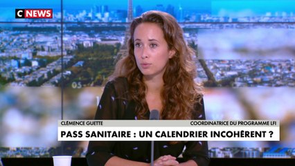 Clémence Guette : «Le chantage exercé c’est : pass sanitaire ou confinement»