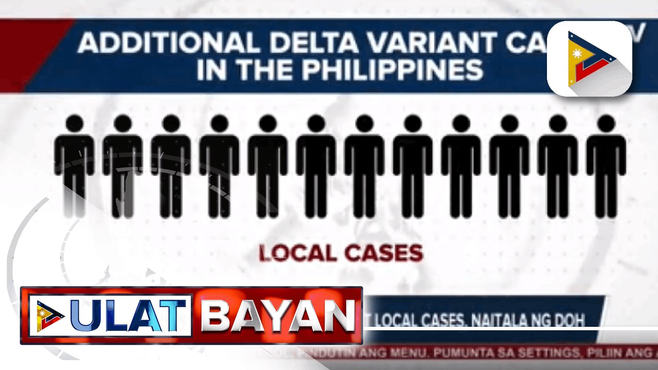 Tinamaan ng Delta variant sa PHL, 47 na at 8 cases pa ang nananatiling aktibo; Average daily COVID-19 cases, posibleng pumalo sa 10-K sa mga susunod na linggo ayon sa OCTA research