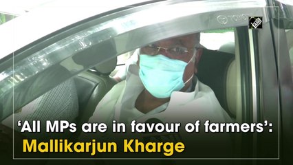 All MPs are in favour of farmers: Mallikarjun Kharge