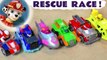 Paw Patrol Mighty Pups Toys Rescue Race Competition versus Paw Patrol Toys Sweetie in this Family Friendly Full Episode English Toy Story Video for Kids from Kid Friendly Family Channel Toy Trains 4U