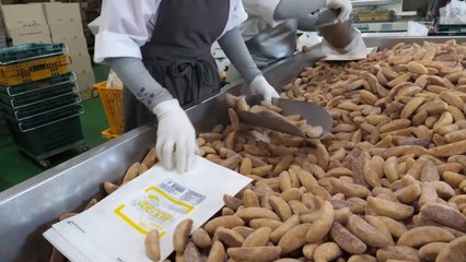 Sweet Banana Bread - Korean Street Food