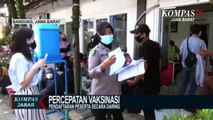 Kejar Kekebalan Kelompok, Polrestabes Bandung Getol Vaksinasi