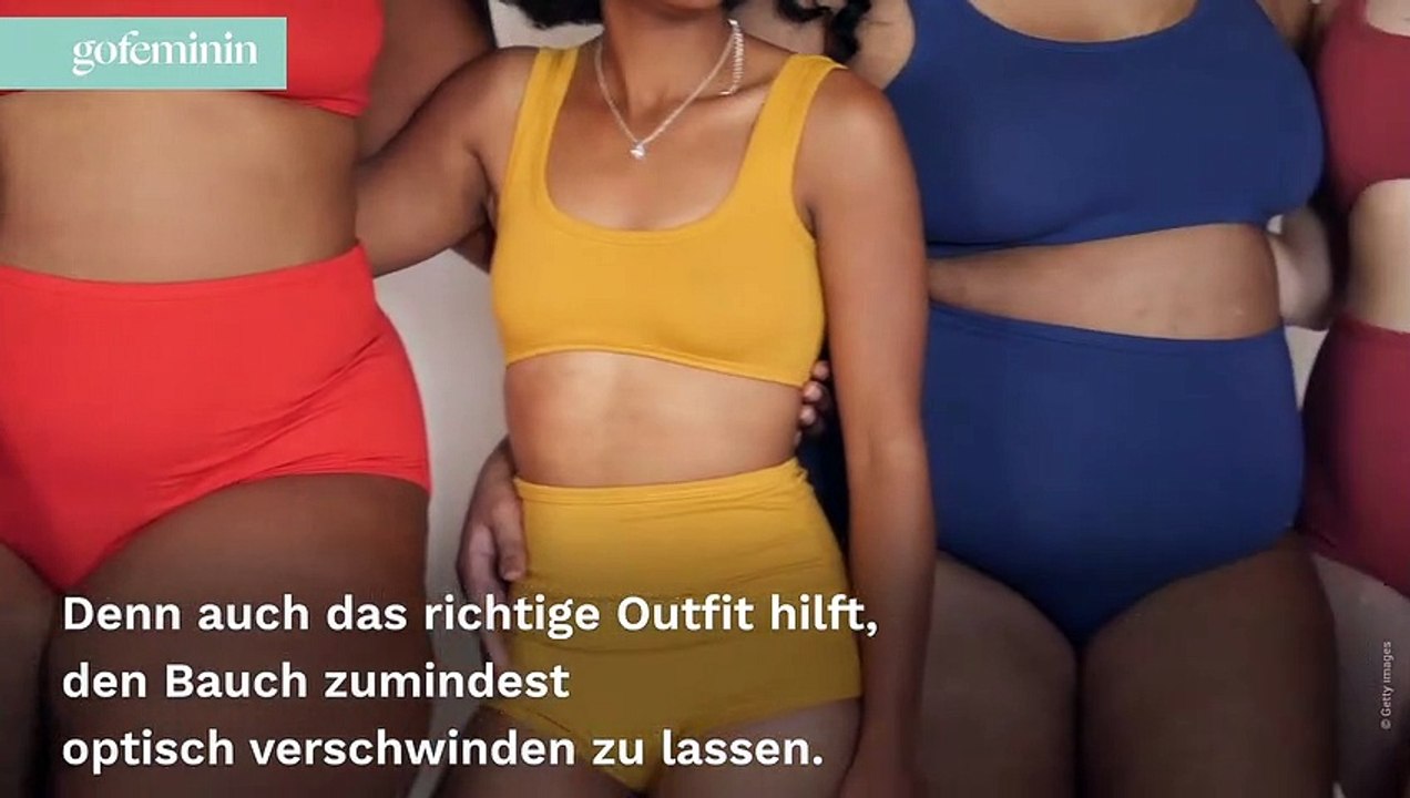 Flacher Bauch in Sekunden durch diese Mode-Tricks!