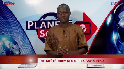 AU COEUR DES MOTS : Émission éducative N°16 du 12/05/2021 sur l’Art Oratoire avec M.Meité Mamadou.