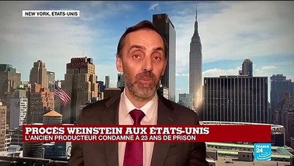 L'ancien producteur Harvey Weinstein condamné à 23 ans de prison