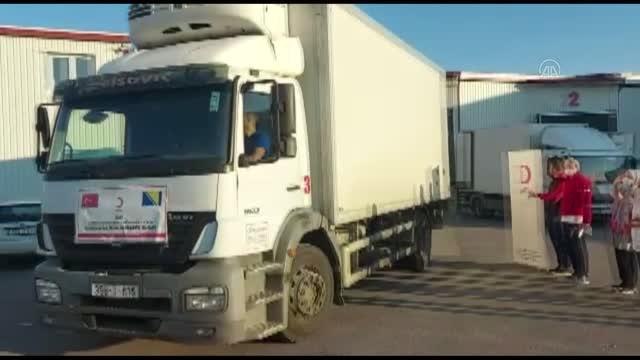 SARAYBOSNA - Türk Kızılay, Bosna Hersek'te 35 bin ihtiyaç sahibine kurban eti dağıttı