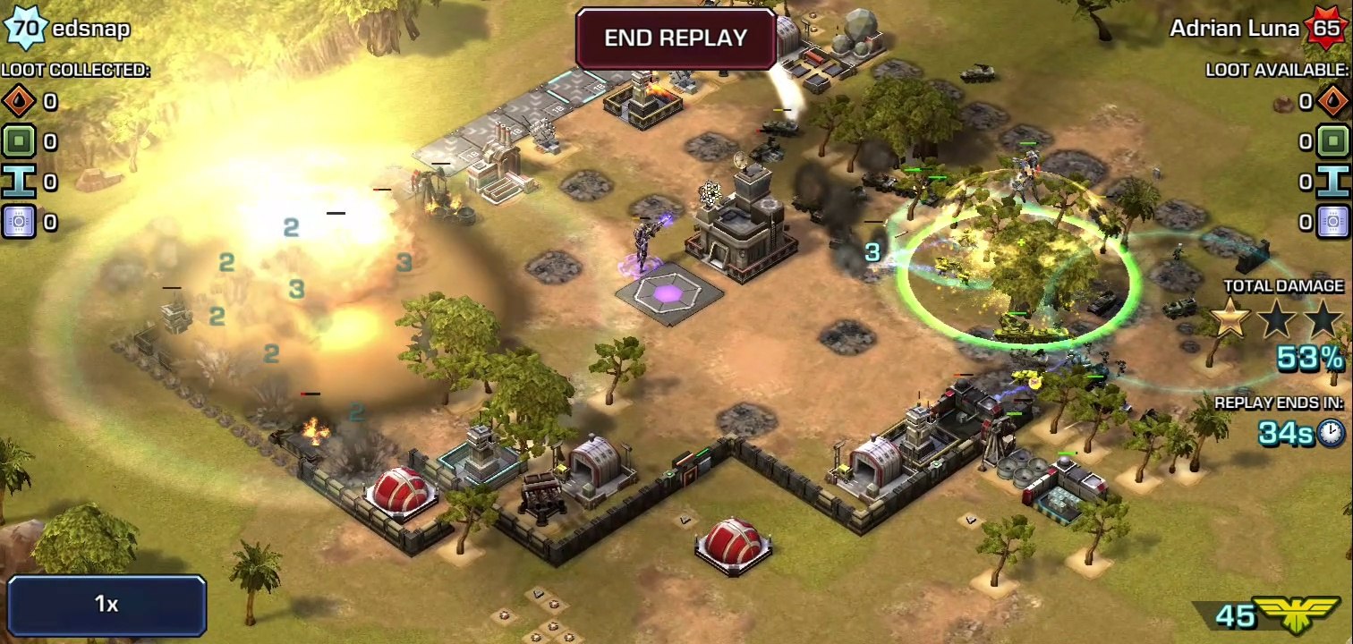 Empire & Allies | View Replay Defense and Retailed Attack