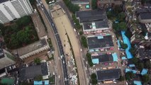 ارتفاع حصيلة القتلى إلى 33 والمفقودين إلى 8 في فيضانات غمرت مدنا بأكملها في الصين