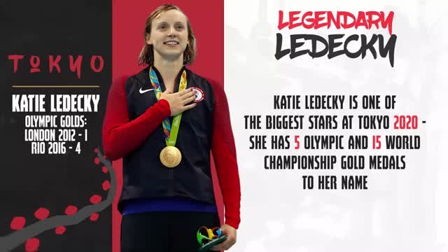 Stars of Tokyo 2020 - Katie Ledecky