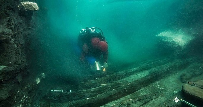 Égypte : des archéologues découvrent un navire et site funéraire grec dans une cité antique engloutie