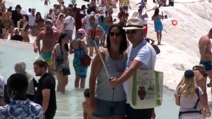 Beyaz cennet bayramda hınca hınç dolu