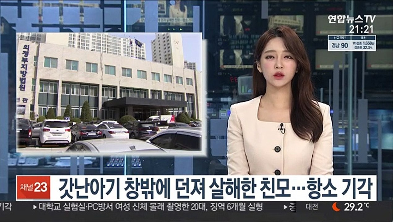 갓난아기 창밖에 던져 살해한 친모…항소 기각