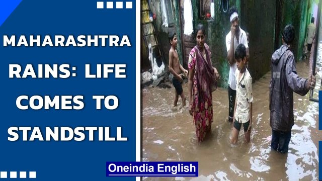 Maharashtra rains: Parts of Ratnagiri, Raigad submerged, rescue operations on | Oneindia News