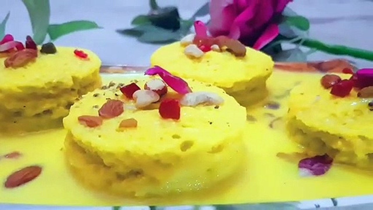 Eid Special Bread Rasmalai Recipe I How to make Bread Rasmalai I Easy Rasmalai Recipe I Sweet Dessert I Rasmalai Recipeby Safina Kitchen