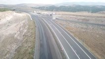 Son dakika haberleri! Jandarma ekipleri drone ile Kars-Erzurum kara yolunda trafik denetimi yaptı