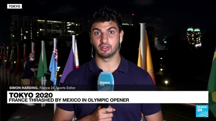 Tokyo2020: French football team thrashed by Mexico in Olympic opener